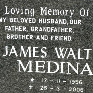 MEDINA James Walter 1956-2006