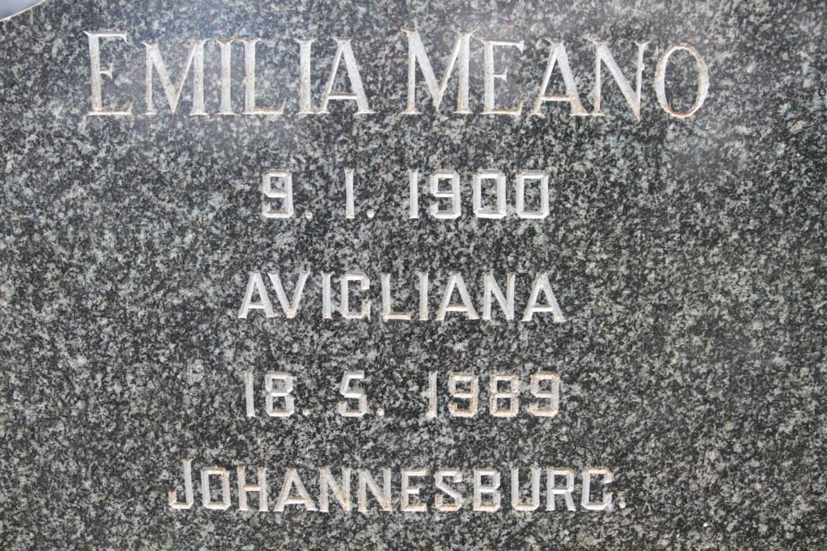 MEANO Maurizio 1868-1944 :: MEANO Francesco 1895-1949