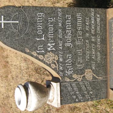 MERWE Carel Erasmus, van der 1909-1973 &amp; Hilda Johanna 1913-1966