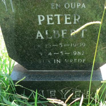 MEYER Peter Albert 1909-1982