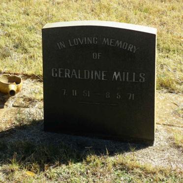 MILLS Geraldine 1951-1971