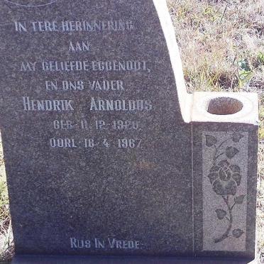 MIENIE Hendrik Arnoldus 1920-1967