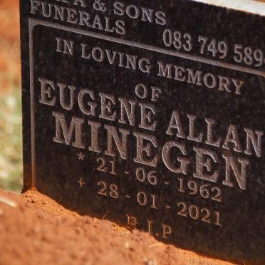 MINEGEN Eugene Allan 1962-2021