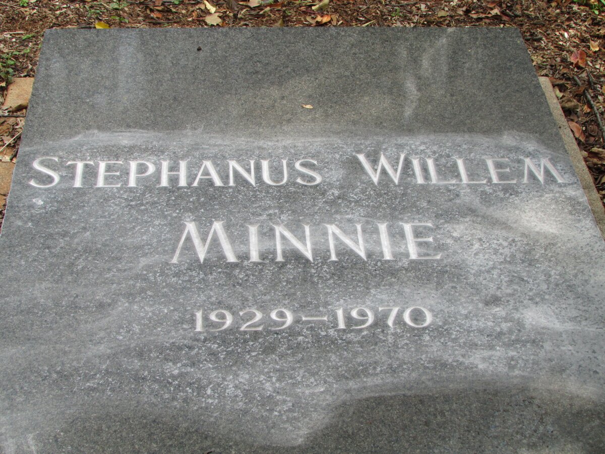 MINNIE Stephanus Willem 1929-1970