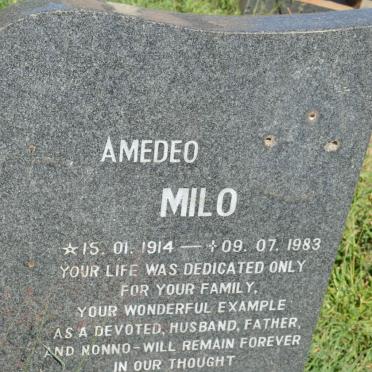 MILO Amedeo 1914-1983
