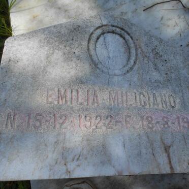 MILICIANO Emilia 1922-1970
