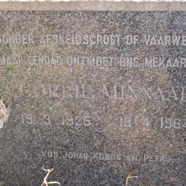 MINNAAR Corrie 1925-1964