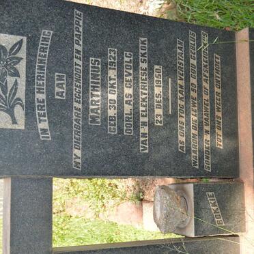 MINNY Marthinus 1923-1950