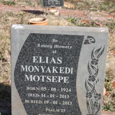 MOTSEPE Elias Monyakedi 1924-2013