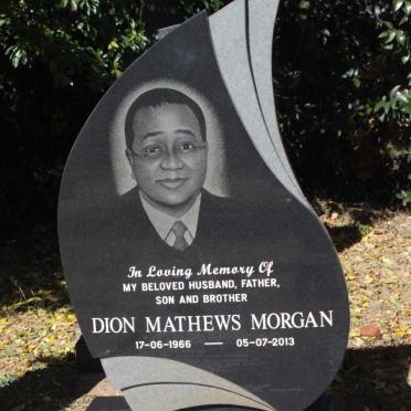 MORGAN Deon Mathews 1966-2013