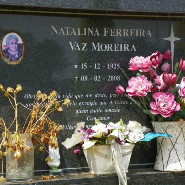 MOREIRA Natalina Ferreira Vaz 1925-2008
