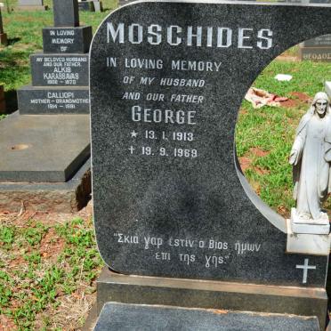 MOSCHIDES George 1913-1969 &amp; Ephrosene 1925-2013 