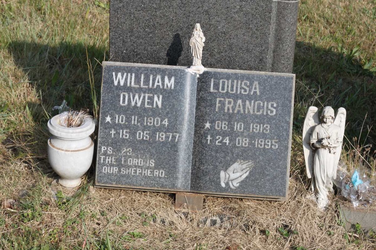 MORTON William Owen 1904-1977 &amp; Louisa Francis 1913-1995