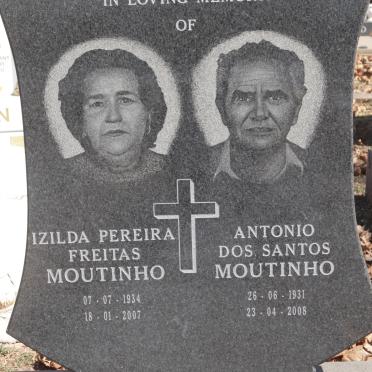 MOUTINHO Antonio Dos Santos 1931-2008 &amp; Izilda Pereira Freitas 1934-2007