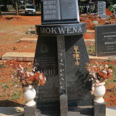 MOKWENA Mario ?amin 1962-2016