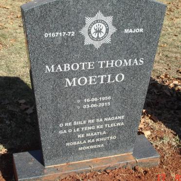 MOETLO Mabote Thomas 1956-2015
