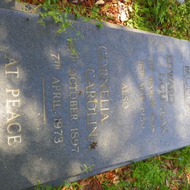 MOFFAT Edward Douglas 1898-1950 &amp; Cornelia Carolina 1897-1973