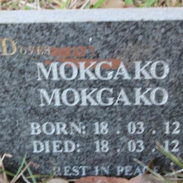 MOKGAKO Mokgako 2012-2012