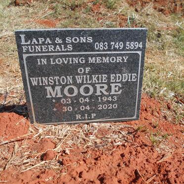 MOORE Winston Wilkie Eddie 1943-2020