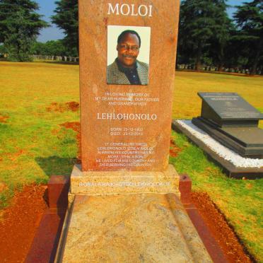 MOLOI Lehlohonolo 1932-2013