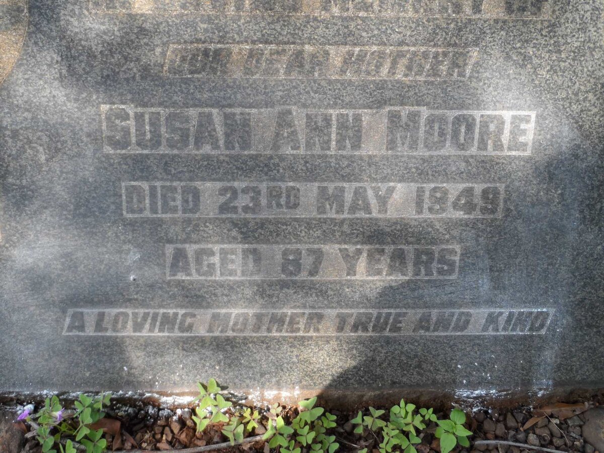 MOORE Susan Ann -1949