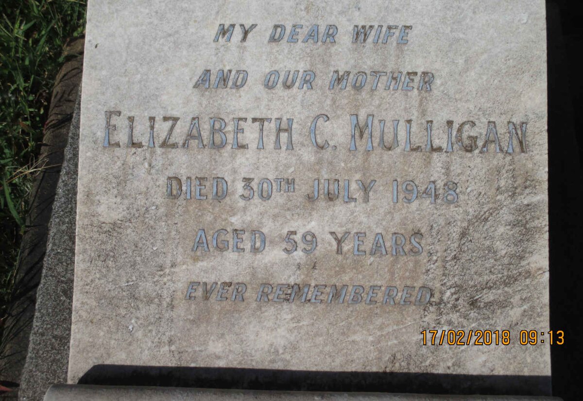 MULLIGAN Elizabeth C. -1948