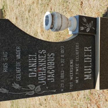 MULDER Daniel Johannes Jacobus 1883-1973