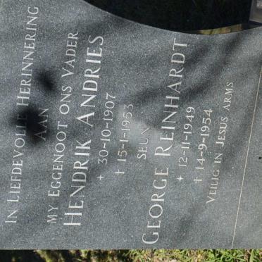 MULDER Hendrik Andries 1907-1953 :: MULDER George Reinhardt 1949-1954