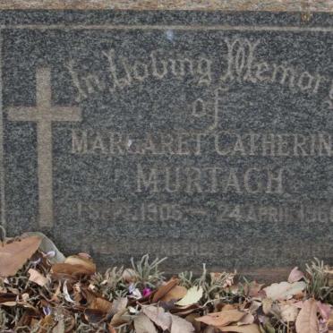 MURTAGH Margaret Catherine 1906-1960