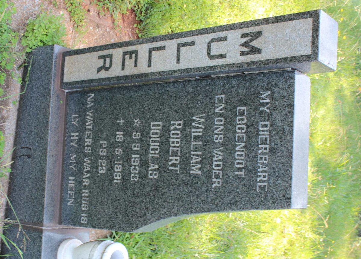 MULLER William Robert Douglas 1933-1981