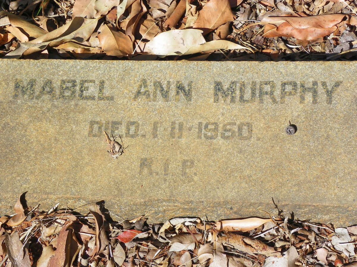 MURPHY Mabel Ann -1950