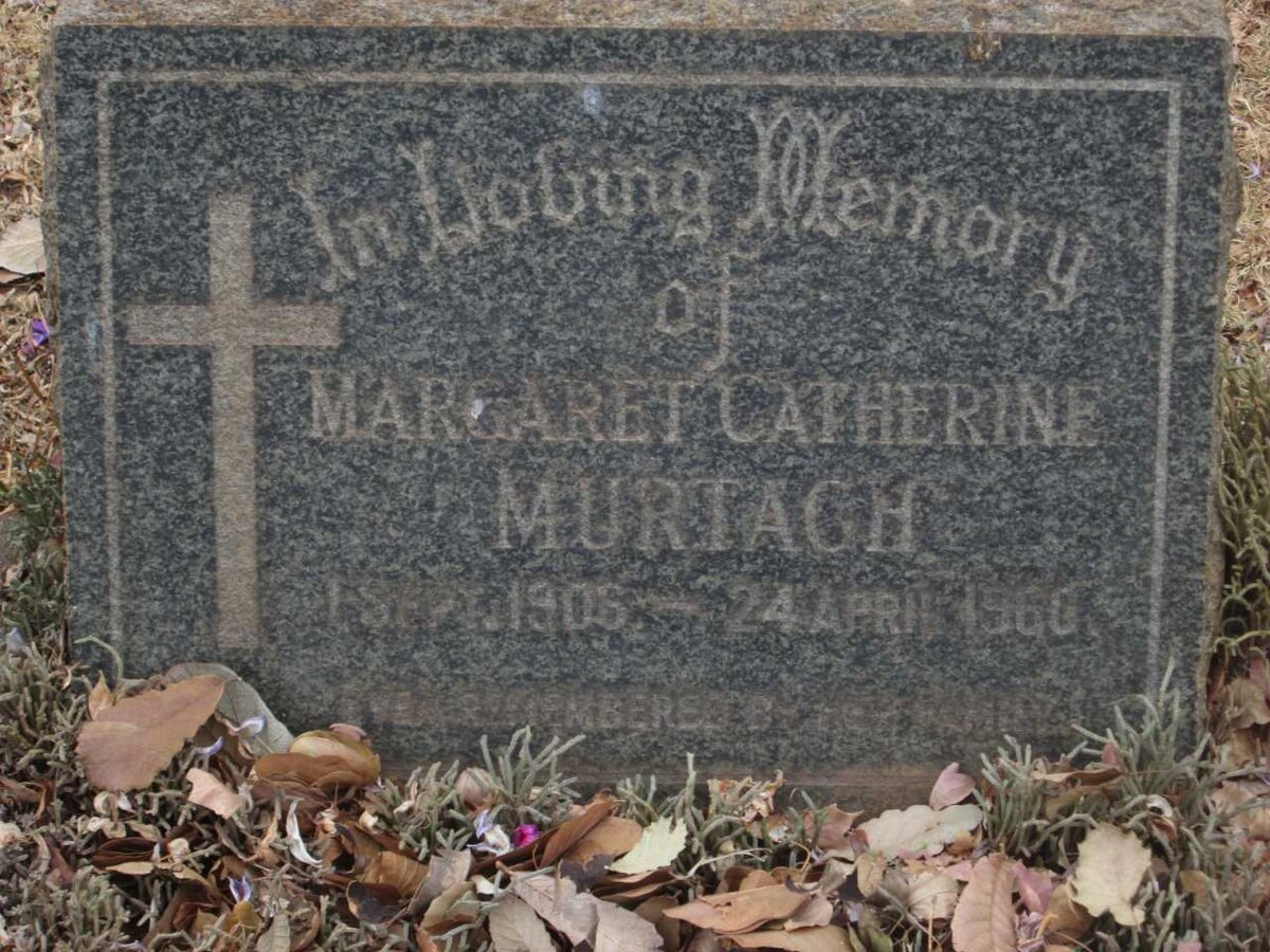 MURTAGH Margaret Catherine 1906-1960