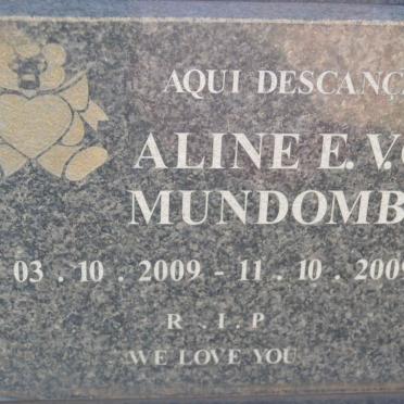 MUNDOMBE Aline E.V.C. 2009-2009