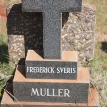 MULLER Frederick Sveris 1920-1966
