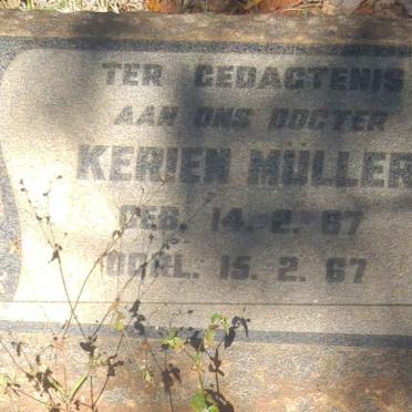 MULLER Kerien 1967-1967