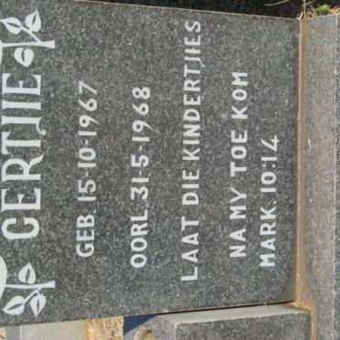 MULDER Gertjie 1967-1968