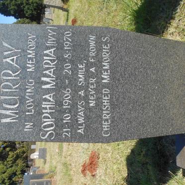 MURRAY Sophia Maria 1906-1970