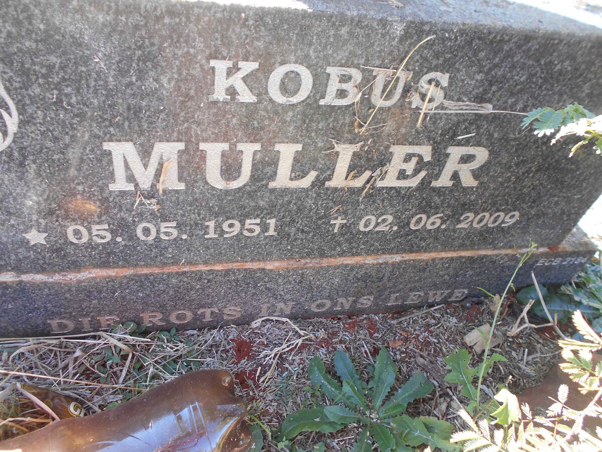 MULLER Kobus 1951-2009