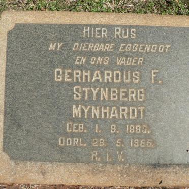 MYNHARDT Gerhardus F. Stynberg 1893-1955