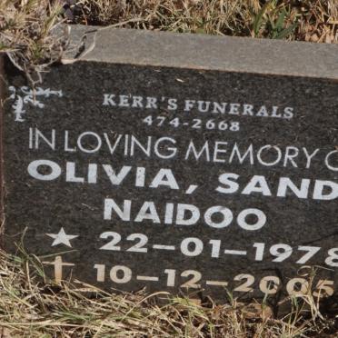 NAIDOO Olivia Sandy 1978-2005