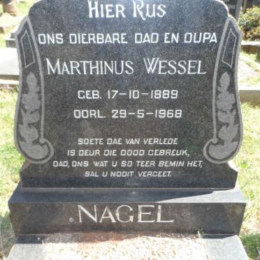 NAGEL Marthinus Wessel 1889-1968