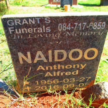 NAIDOO Anthony Alfred 1956-2016
