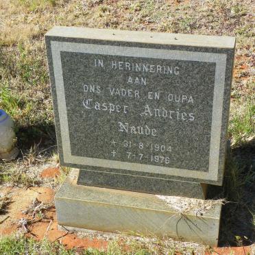 NAUDE Casper Andries 1904-1976