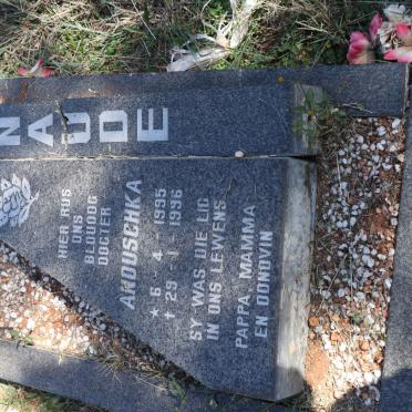 NAUDE Anduschka 1995-1996