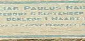 NAUDE Elias Paulus 1864-1945