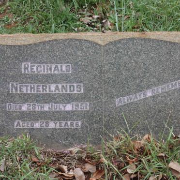 NETHERLANDS Reginald -1951