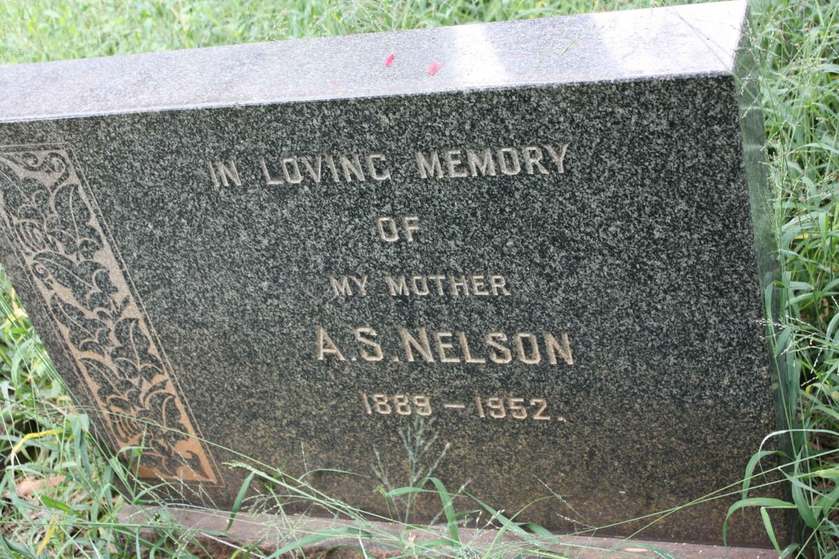 NELSON A.S. 1889-1952