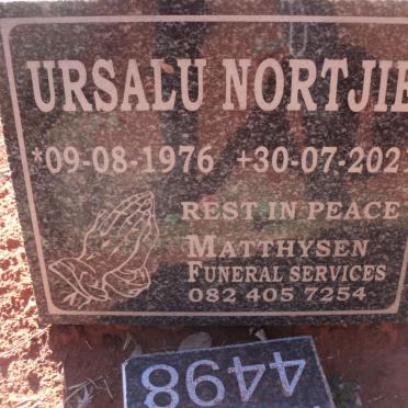 NORTJIE Ursalu 1976-2021