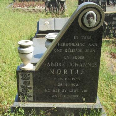 NORTJE Andre Johannes 1955-1972