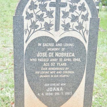 NOBREGA Jose, de -1948 &amp; Joana 1896-1987